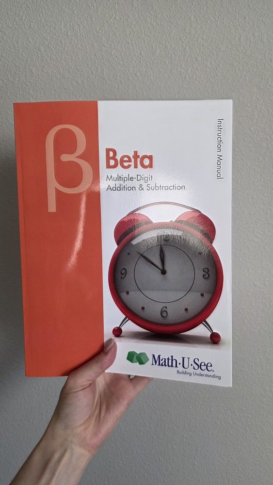 Math U See Teacher Manual -Beta 