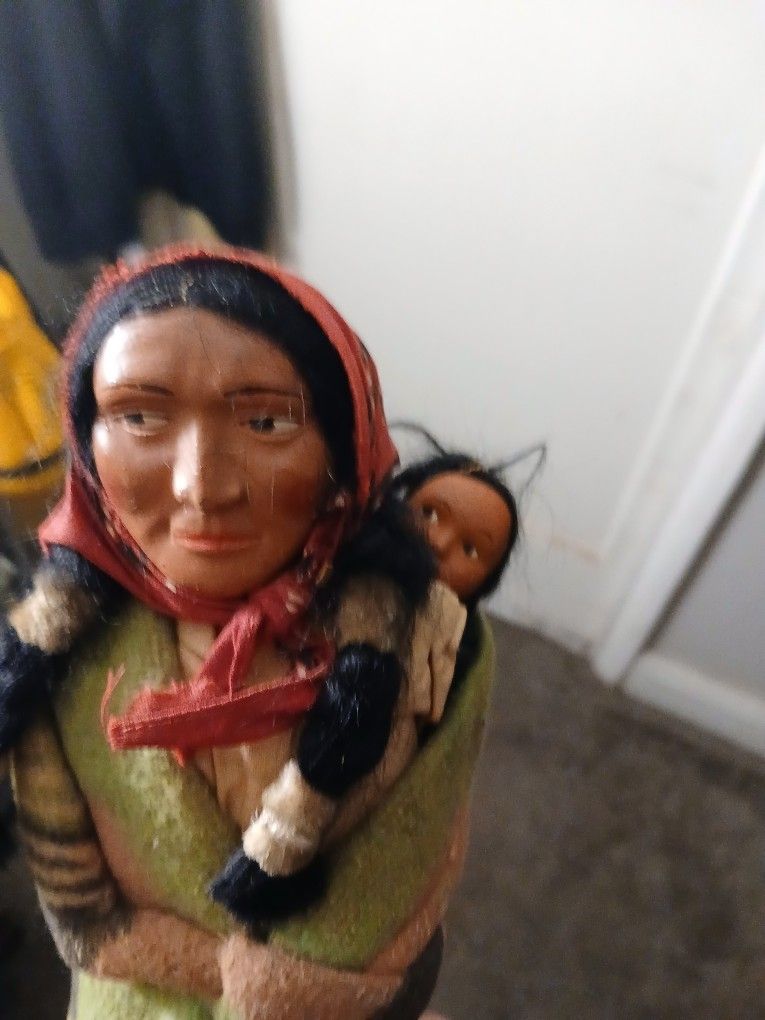 Antique indian dolls