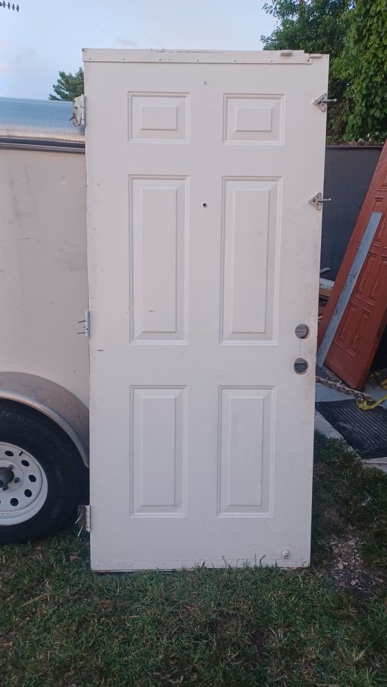 French Door[metal][ Open Left)[has no Frame]