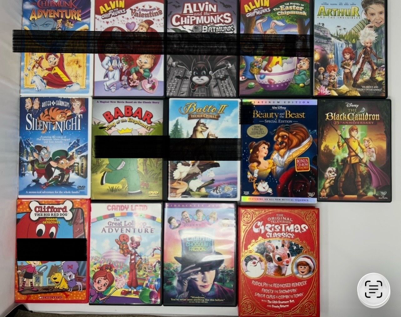 A Variety Of Children Dvds, Blu-Ray And 3-D (please Look Under The Description For Pricing)