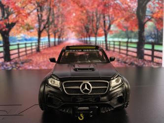 1:32 Mercedes 6x6 truck Diecast