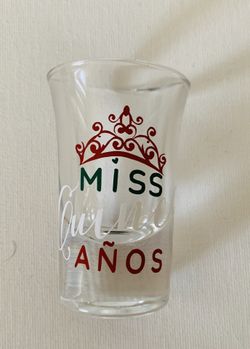Quinceanera shot glasses for any theme.