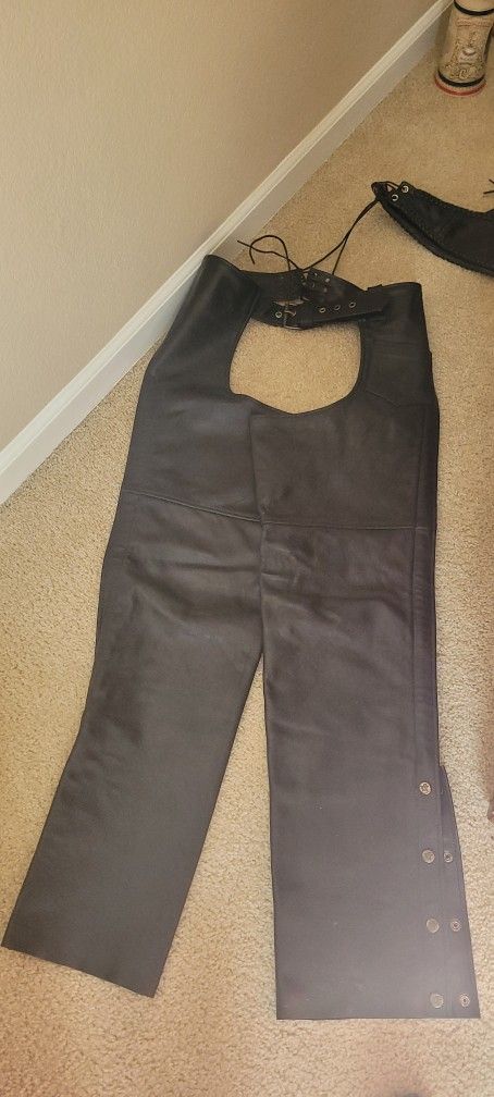 Leather Riding Chaps ... A Few Different Styles