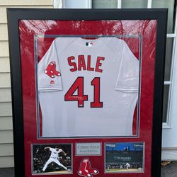 Chris Sale Autographed Authentic Jersey 