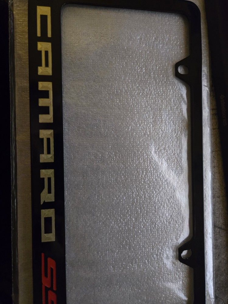 Camaro SS License Plate Frame