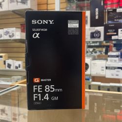 Sony Gm 85mm F1.4 