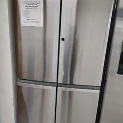Low Price/ GE Quad Door Bottom Freezer Refrigerator  Was$4599
