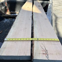 1.75 Inch Thick Cherry Floating Shelf Boards 