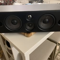 Center Channel Speaker, 125W, Kevlar 