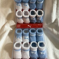 $5 NEW PUMA BABY BOOTIES 0-12 MONTHS $5