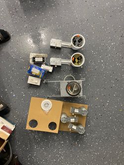 Recess Cans and switches left over from project