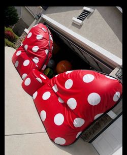 Minnie Mouse bow for parties props decor