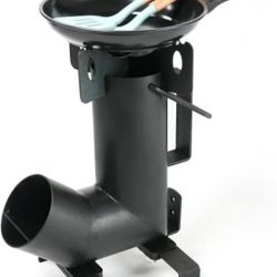 Wood Burning Rocket Stove, Camping Rocket Stove for Outdoor