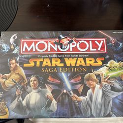 Star Wars Saga Edition Monopoly 2005