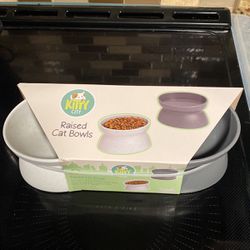 Raised Cat Food Bowls