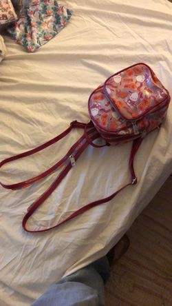 Pochacco kid’s plastic backpack