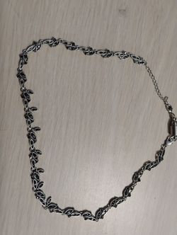 Necklace With Black Stones