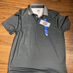 Hickey Freeman Polo Shirt Mens L 