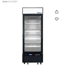 Glass door refrigerator