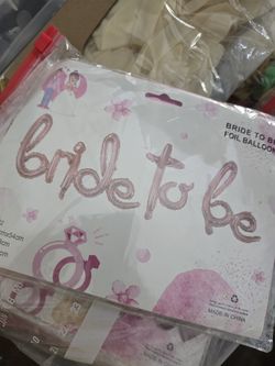 bride to be decorations