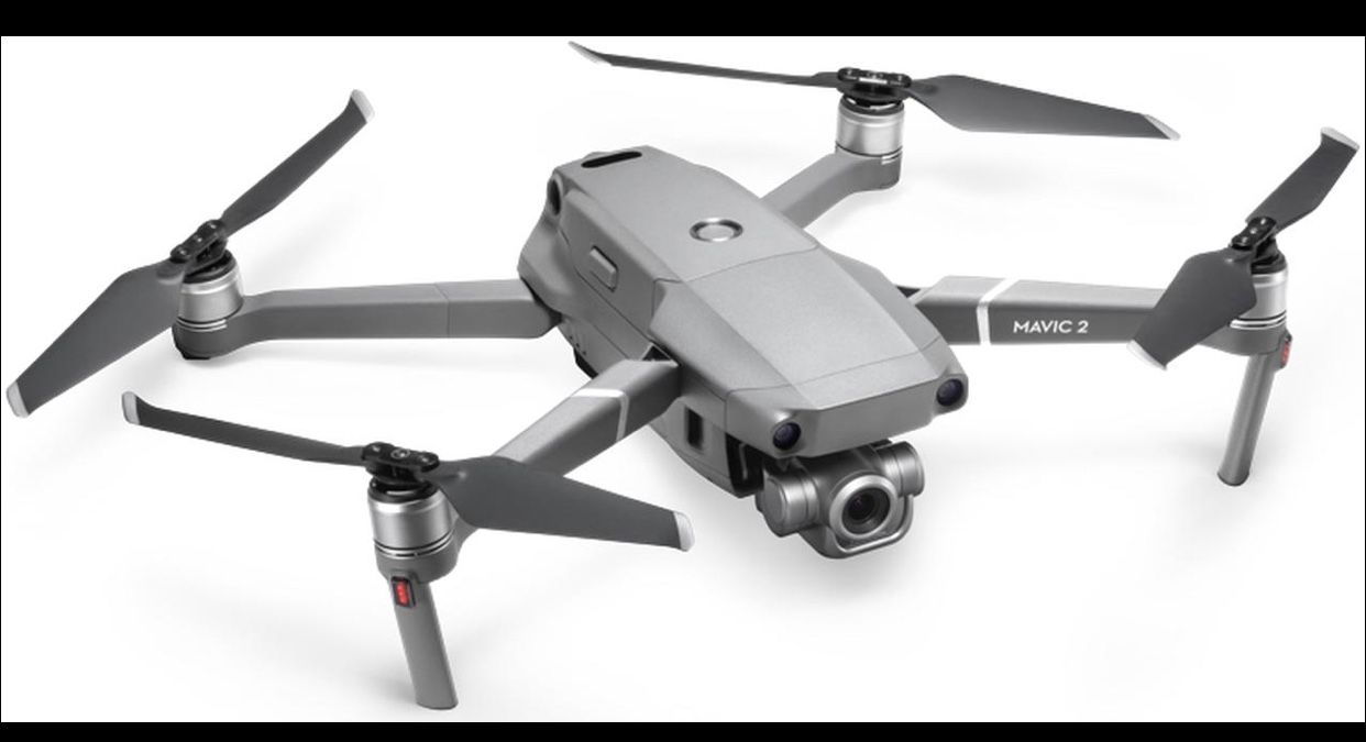 DJI Mavic 2 Zoom Drone Quadcopter Camera with two-times optical zoom