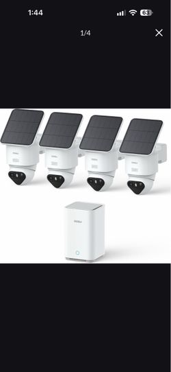 4K Security Camera Wireless Outdoor, 360° AI Triple Detection