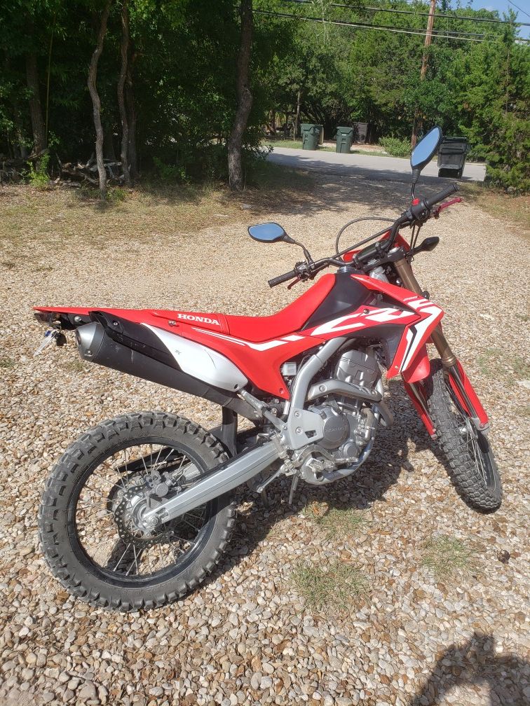 2019 Honda CRF250L dual sport motorcycle