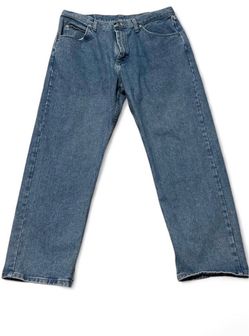 Men's Medium Wash Straight Leg Jeans