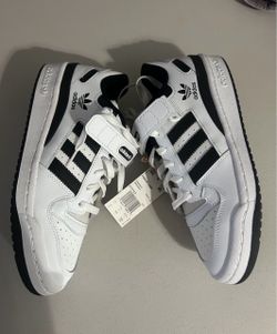Adidas Forum Low 'White/Black' Sneakers - FY7757 New Authentic