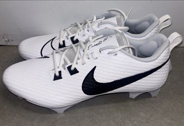 Brand New Nike Vapor Edge Speed 360 White Black Football Cleats Men Size 10.5 Wide