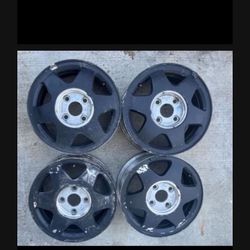 4 — 15x5.5 4x4.5 4x114.3 Stock Honda Accord Versa Lancer  Enkei Wheels Rims Alloy!!!!!