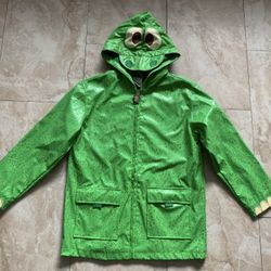 Disney Store The Good Dinosaur 🦖 🦕 Rain Coat Jacket Size 7/8 Brand New No Tag 