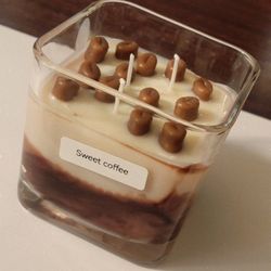 Candle  Sweet Coffee Fragrance