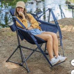 RIO Swinging Hammock Chair with Footrest