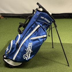 Like New! Dodgers 14-Way Golf Bag