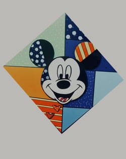 Mickey mouse art