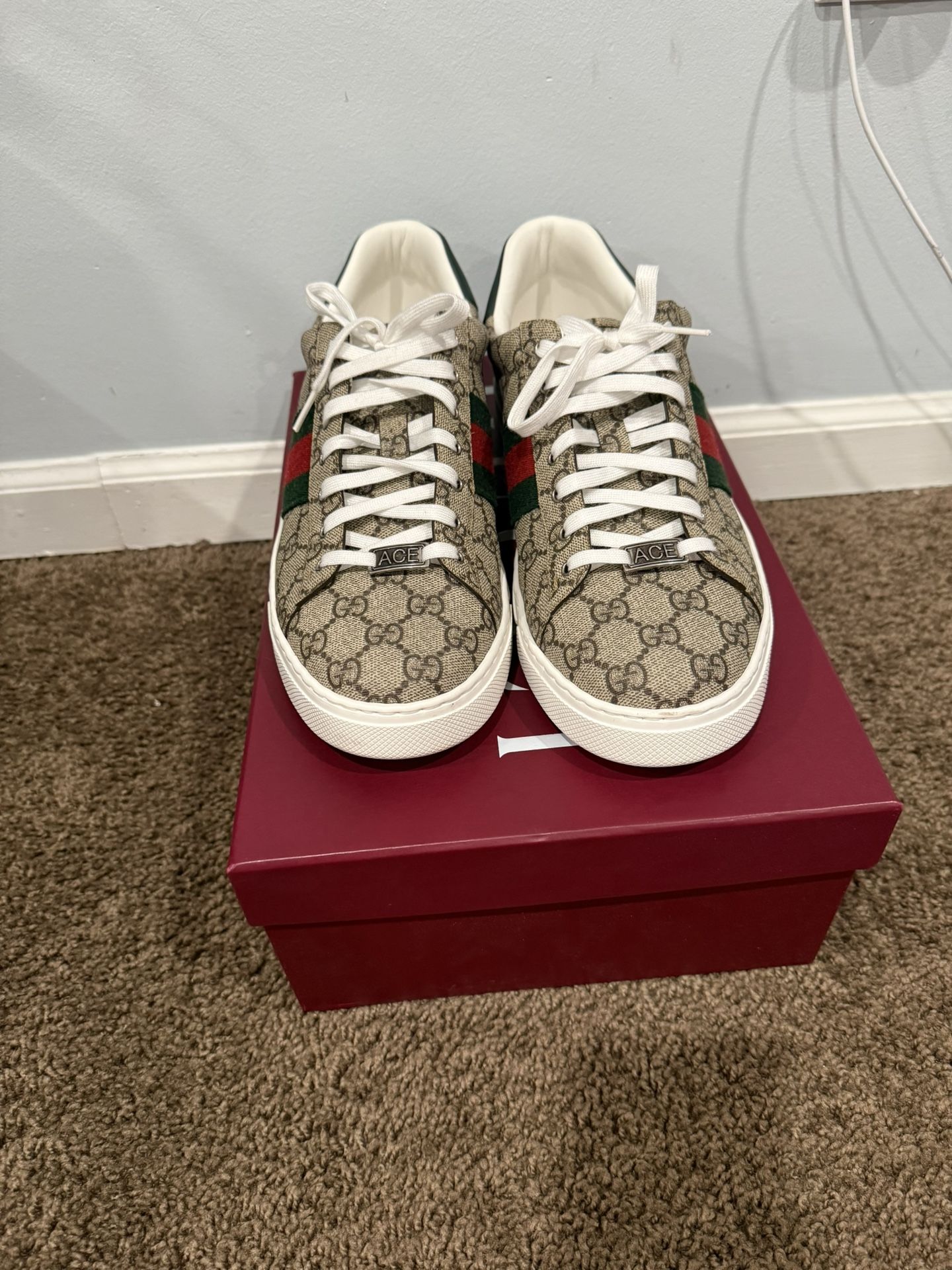 Men's Gucci Ace sneaker with Web