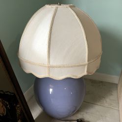 30” Blue Lamp