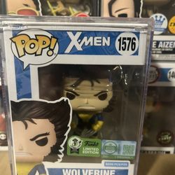 Funko Pop! Wolverine (Classic Unmasked) #1576 w/ Protector LE 5000 ECCC In Hand