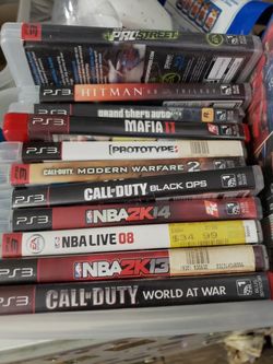 PS3 & PS4 games