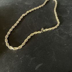 Chunky Gold Rope Chain