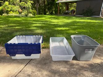 3 storage containers