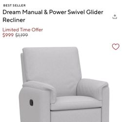 Pottery Barn Kids Dream Nursery Glider Recliner Manual