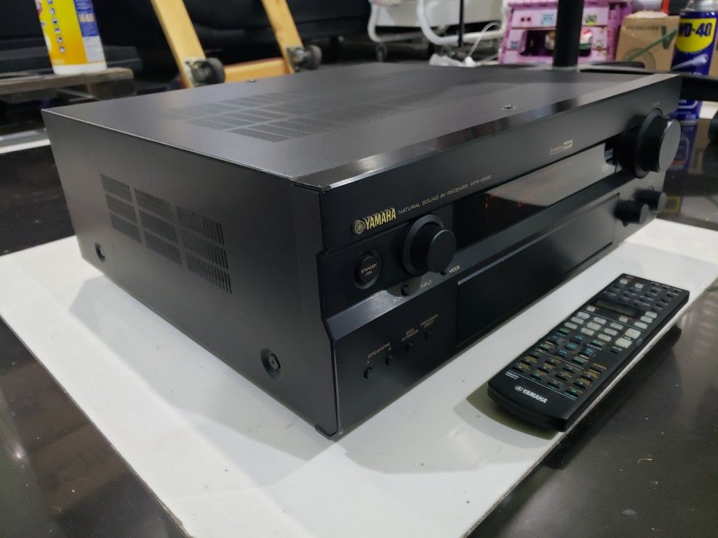 Yamaha HTR5590 Receiver Amplifier, Remote, Natural Sound Audio Video