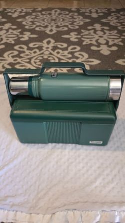 Stanley Aladdin Vintage Lunch Box Cooler Thermos Bottle Combo Set
