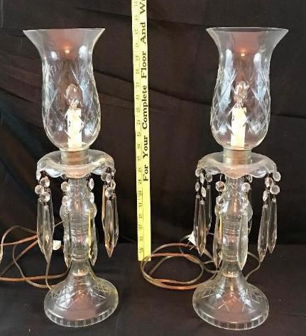 Electric Crystal Lustre Lamps