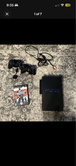 PlayStation 2 Tested - Does Not Read Discs, w/ Freedom Fighters See Description