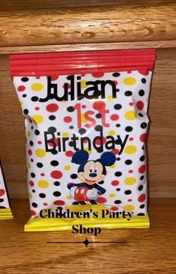 Mickey Mouse Chip Bags