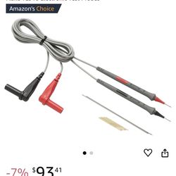 New Fluke TL910 Electronic Test Probes With Replacement Tips 