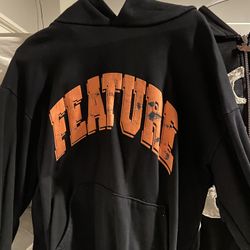 Black Feature Hoodie